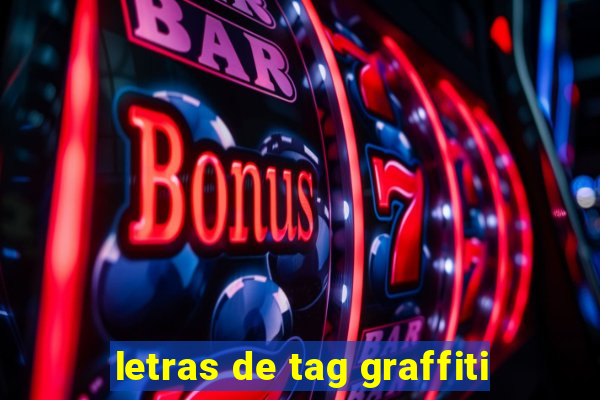 letras de tag graffiti